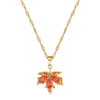 Women's Titanium Steel And Copper Necklace With Geometric Pattern And Electroplating Design