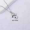 Women's Titanium Steel And Copper Pendant Necklace With Electroplating And Casual Style