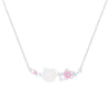 Women's Titanium Steel And Copper Sweet Animal Zodiac Cross Chain Necklace With Electroplating