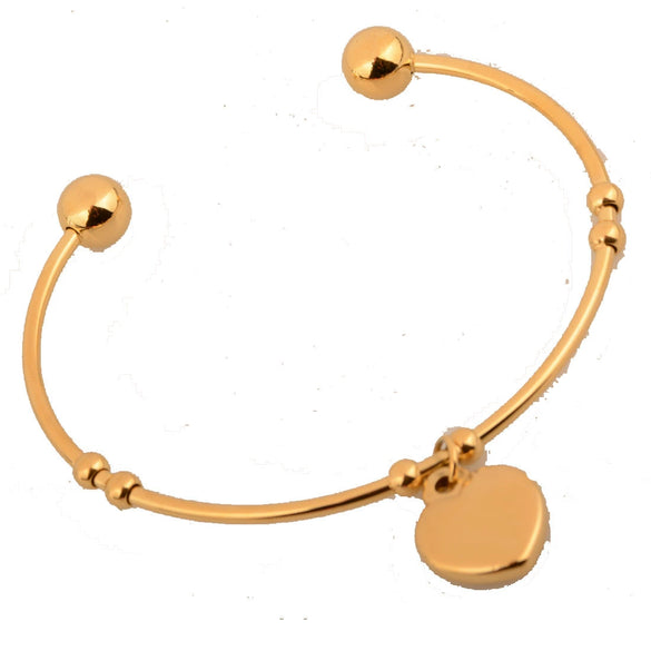 Women's Titanium Steel And Leather Cord Heart Shape Pendant Bracelet With Geometric Pattern And Electroplating