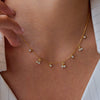 Women's Titanium Steel And Stainless Steel Geometric Fruit Food Style Electroplating Necklace