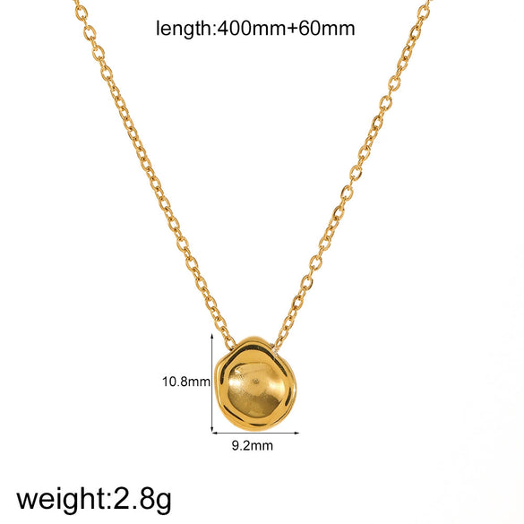 Women's Titanium Steel And Stainless Steel Geometric Irregular Diamond Light Luxury Niche Clavicle Necklace