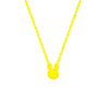 Women's Titanium Steel Animals Zodiac Light Luxury Electroplating Clavicle Chain Necklace