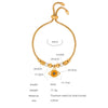 Women's 316L Stainless Steel Bracelet With Retro Personality Exaggerated Eyes Pendant And Geometric Style Electroplated