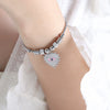 Women's 316L Stainless Steel Bracelet With Retro Personality Exaggerated Eyes Pendant And Geometric Style Electroplated