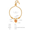 Women's 316L Stainless Steel Bracelet With Retro Personality Exaggerated Eyes Pendant And Geometric Style Electroplated