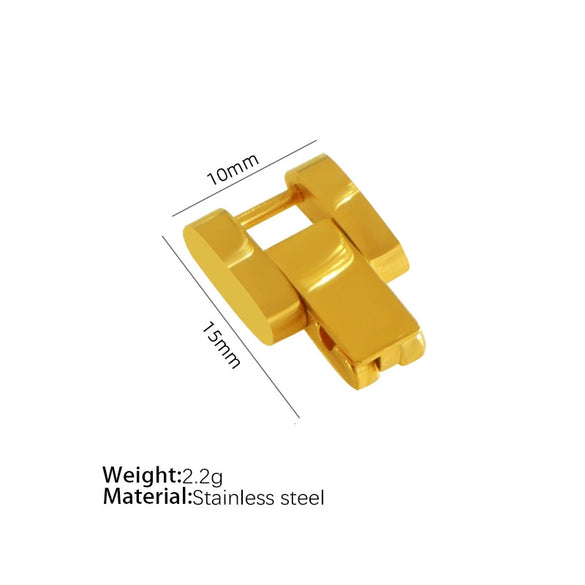 Women's 316L Stainless Steel Cuban Chain Watch Strap Chain Bracelet Ring Set With Stars Sun And Moon Clouds Universe Pattern Goldplated