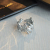 Women's Titanium Steel Dragonfly Ring Fashion Highend Light Luxury Electroplating Design