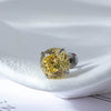 Women's Titanium Steel Ear Nail With Geometric Zircon And Zirconia Processing