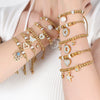 Women's 316L Stainless Steel Electroplated Geometric Bracelet Jewelry