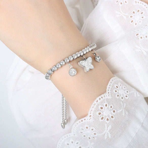 Women's 316L Stainless Steel Electroplated Geometric Bracelet Jewelry