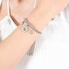 Women's 316L Stainless Steel Electroplated Geometric Bracelet Jewelry