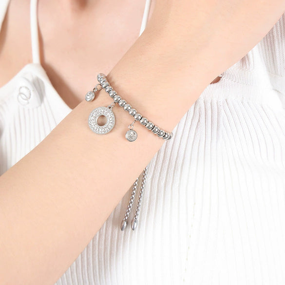 Women's 316L Stainless Steel Electroplated Geometric Bracelet Jewelry