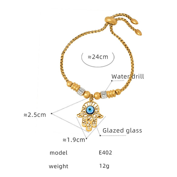 Women's 316L Stainless Steel Electroplated Geometric Bracelet Jewelry