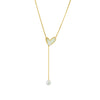 Women's Titanium Steel Geometric Ball Chain Electroplated Clavicle Chain