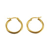Women's 316L Stainless Steel Geometric Electroplated Earrings