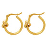 Women's Titanium Steel Geometric Electroplated Earrings