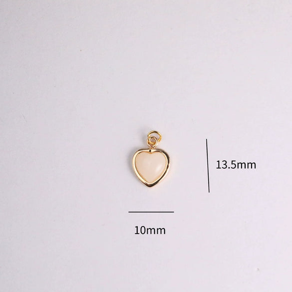 Women's Titanium Steel Geometric Love Necklace With O Word Chain Set With Diamonds And Plated 18K Gold