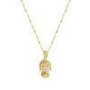 Women's Titanium Steel Geometric Pendant Necklace Fashion Trendy Allmatch Collarbone Chain