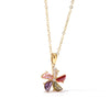 Women's Titanium Steel Geometric Windmill Pendant Necklace Electroplated Minimalist Style