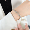 Women's 316L Stainless Steel Gold Plated Beaded Chain Jewelry Set With Zircon Pendant