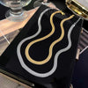Women's Titanium Steel Gold Plated Flat Snake Bone Chain Geometric Necklace Fashion Clavicle Chain For Layering