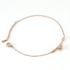 Women's 316L Stainless Steel Heartshaped Fashion Simple Bracelet With Electroplating Design