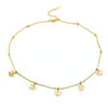 Women's Titanium Steel Jewelry Box Chain Hollow Multibutterfly Anklet Necklace Bracelet With Geometric Pattern