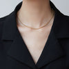 Women's Titanium Steel 18K Gold Plated Cauliflower Chain Jewelry Set Simple Natural Style