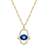 Women's Titanium Steel Necklace With Geometric Pendant And Electroplating Treatment