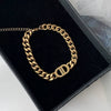 Women's Titanium Steel Nonfading Cuban Chain Necklace With Geometric Design And Hiphop Style