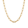 Women's Titanium Steel Thick Chain Necklace Electroplated For Autumn And Winter