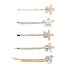 Women's Trendy Headwear Alloy Word Clip Hairpin With Electroplating Treatment