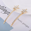 Women's Trendy Headwear Alloy Word Clip Hairpin With Electroplating Treatment