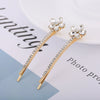 Women's Trendy Headwear Alloy Word Clip Hairpin With Electroplating Treatment