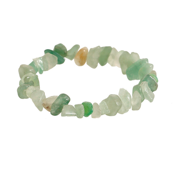 Women's Turquoise Geometry Elastic Bracelet Natural Crystal Beaded Wholesale Jewelry