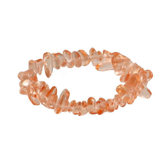 Women's Turquoise Geometry Elastic Bracelet Natural Crystal Beaded Wholesale Jewelry