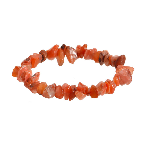 Women's Turquoise Geometry Elastic Bracelet Natural Crystal Beaded Wholesale Jewelry