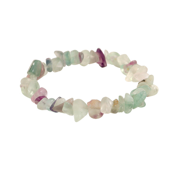 Women's Turquoise Geometry Elastic Bracelet Natural Crystal Beaded Wholesale Jewelry
