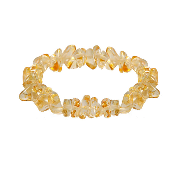 Women's Turquoise Geometry Elastic Bracelet Natural Crystal Beaded Wholesale Jewelry