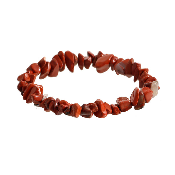Women's Turquoise Geometry Elastic Bracelet Natural Crystal Beaded Wholesale Jewelry