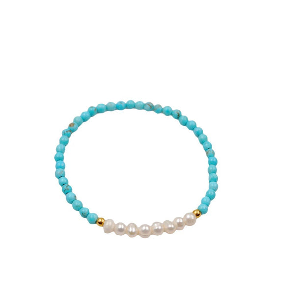 Women's Turquoise Handmade Geometric Retro Bracelet