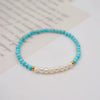 Women's Turquoise Handmade Geometric Retro Bracelet