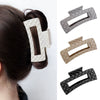 Women's Tweed Style Quilted Geometric Handmade Hair Clip