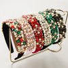 Women's Velvet Baroque Heavy Industry Style Hairband With Diamond And Pearl Inlay