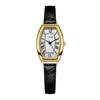Women's Vintage Barrel Dial Alloy Case Belt Strap Quartz Watch