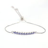 Women's Vintage Bohemian Rainbow Evil Eye Geometric Copper Bracelet With Electroplated Adjustable Design