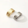 Women's Vintage Brushed Alloy Geometric Spring Clip Hairpin Electroplated Metal Side Hair Clip Accessory