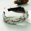 Women’s Vintage Embroidered Cloth Headband Handmade Elegant Minimal Hair Accessory