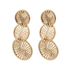 Women's Vintage Geometric Alloy Statement Earrings Retro Fashion Jewelry For Versatile Everyday Styling